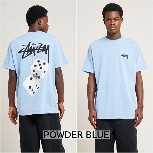 ステューシー ダイス tシャツ 偽物 Fuzzy Dice Tee 半袖 ロゴ Tシャツ 8色 suw50963